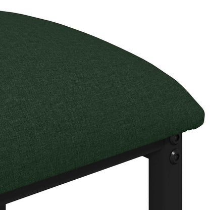 vidaXL Bar Stool Dark Green 40 x 32 x 74 cm Engineered Wood 4