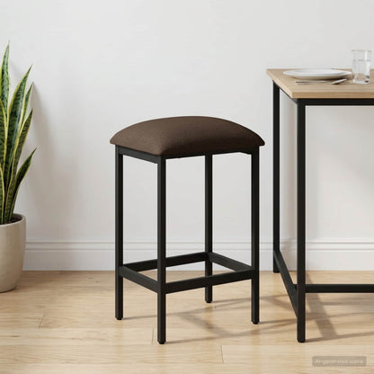 vidaXL Bar Stool Taupe 40 x 32 x 74 cm Engineered Wood 1