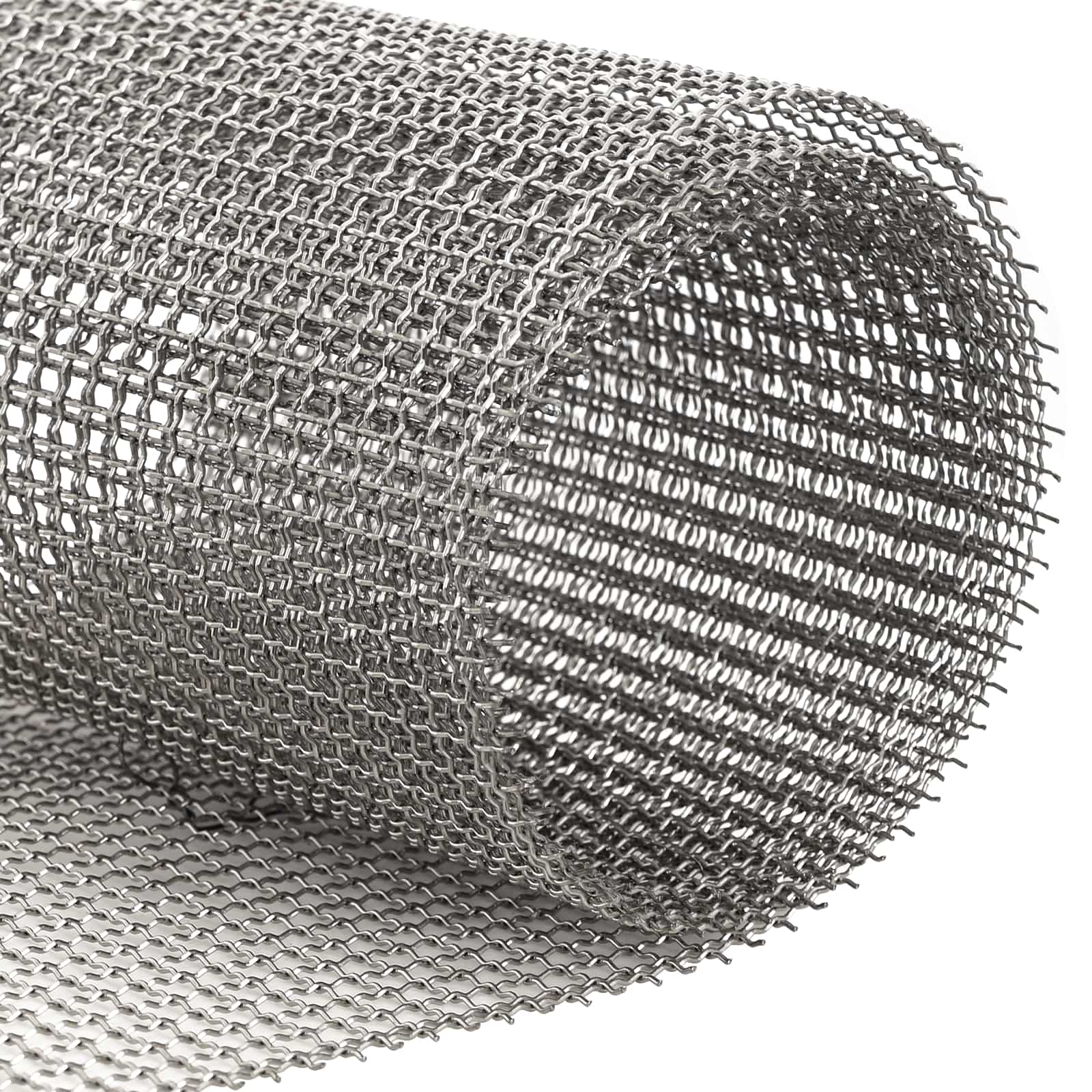 vidaXL Mesh Screen 100 x 500 cm 3 Mesh Stainless Steel 201 Silver 3