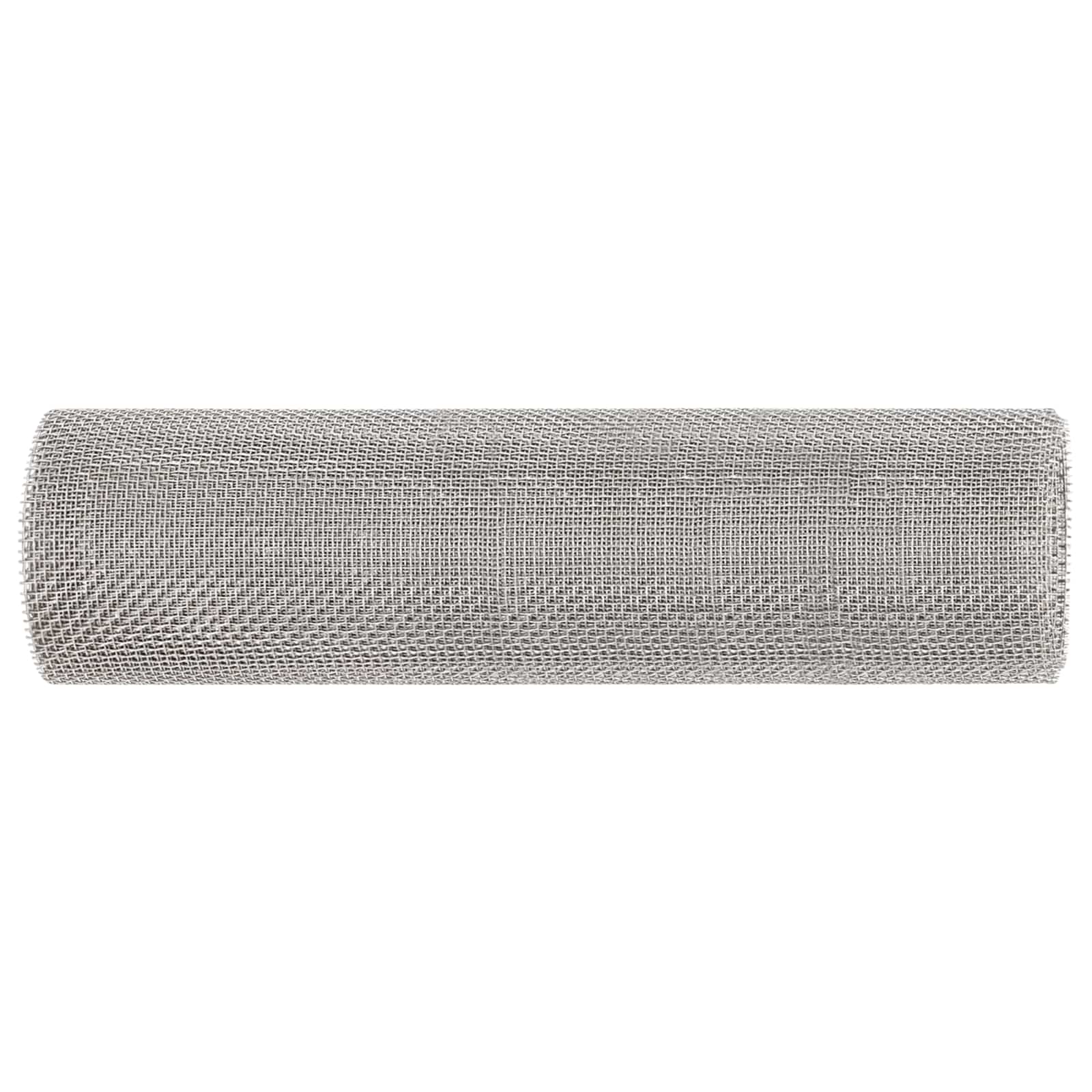 vidaXL Mesh Screen 40 x 1000 cm 6 Mesh Stainless Steel 201 Silver 2