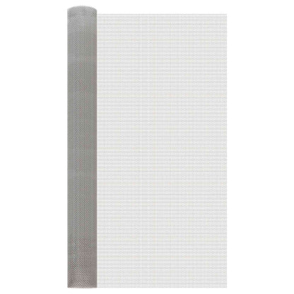 vidaXL Mesh Screen 100 x 500 cm 6 Mesh Stainless Steel 201 Silver 1