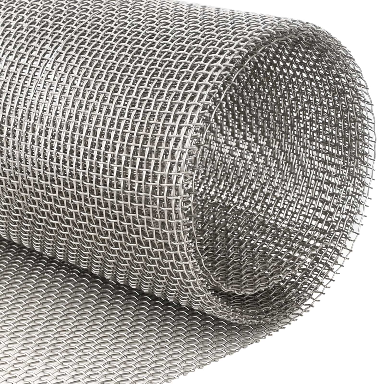 vidaXL Mesh Screen 120 x 200 cm 6 Mesh Stainless Steel 201 Silver 3