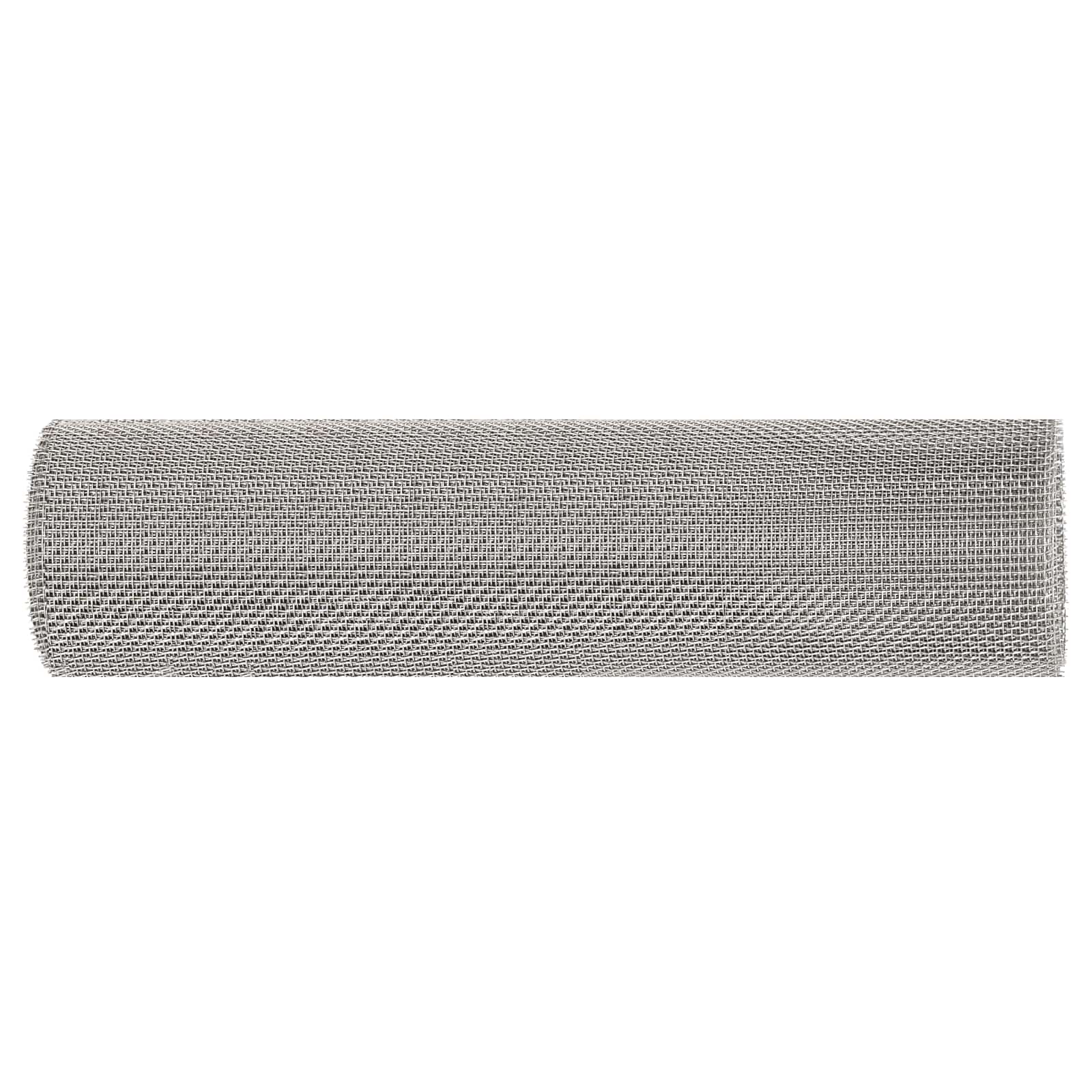 vidaXL Mesh Screen 40 x 1000 cm 8 Mesh Stainless Steel 201 Silver 2