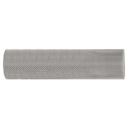vidaXL Mesh Screen 40 x 1000 cm 8 Mesh Stainless Steel 201 Silver 2