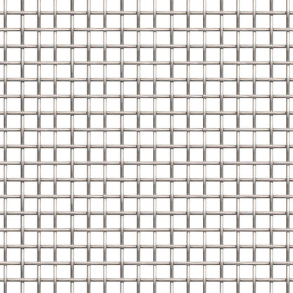 vidaXL Mesh Screen 80 x 500 cm 8 Mesh Stainless Steel 201 Silver 5
