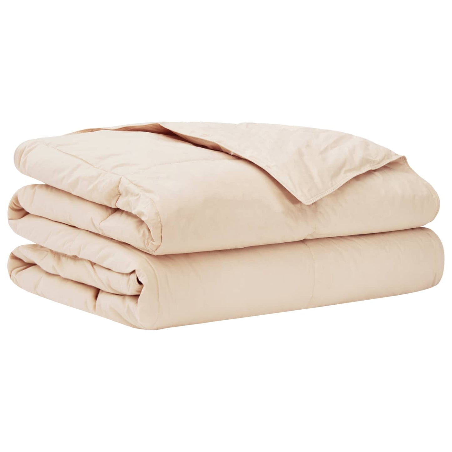 vidaXL Summer Duvet Beige 200 x 220 cm 100% Natural Kapok 2