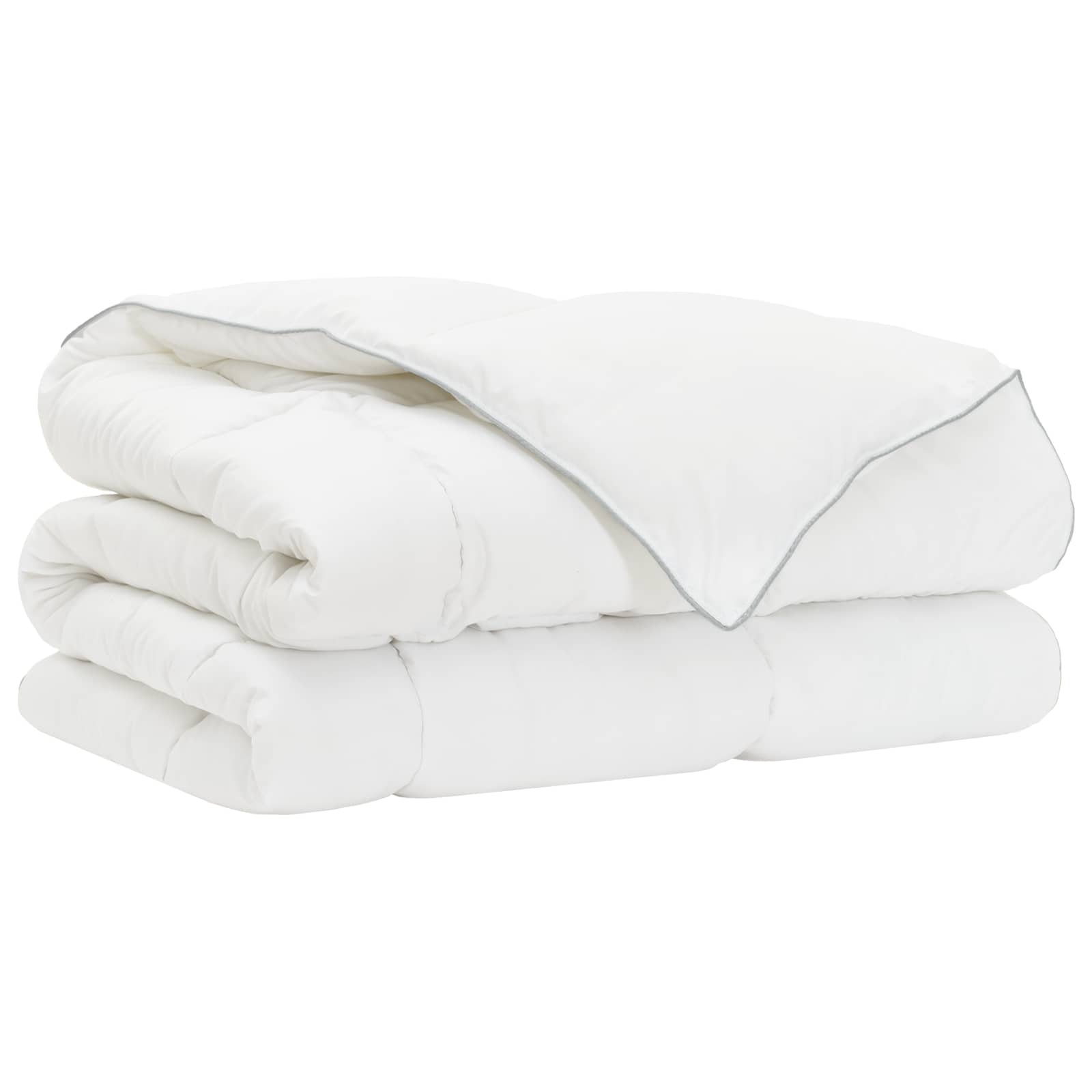 vidaXL Duvet White 200 x 200 cm Bamboo Fiber 1