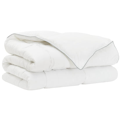 vidaXL Duvet and Bed Pillow Set 200 x 200 cm Winter 350 gsm White 1