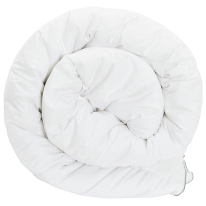 vidaXL Full Year Duvet White 200 x 200 cm Bamboo Fiber 5