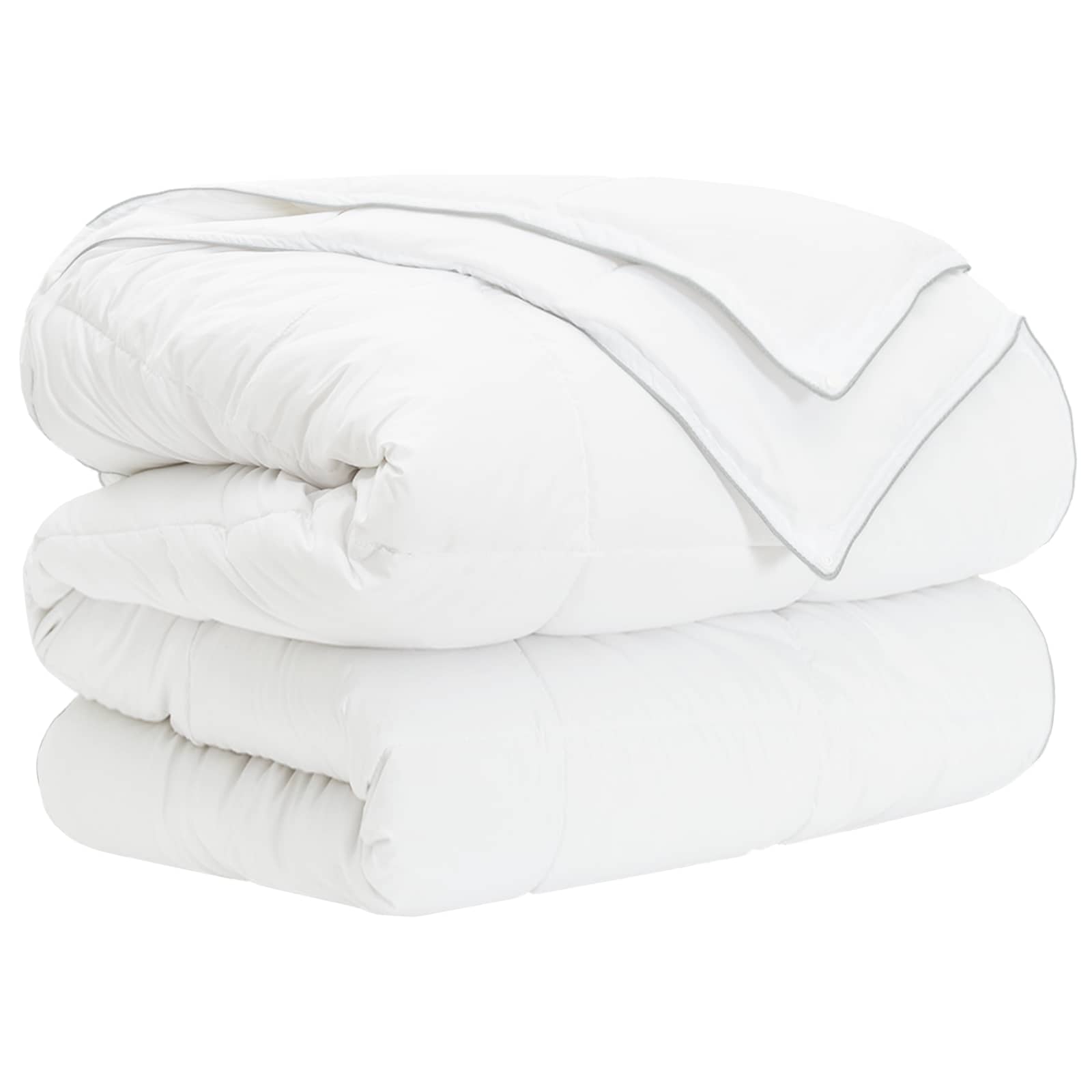 vidaXL Full Year Duvet White 135 x 220 cm Bamboo Fiber 1