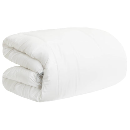 vidaXL Full Year Duvet White 135 x 220 cm Bamboo Fiber 3