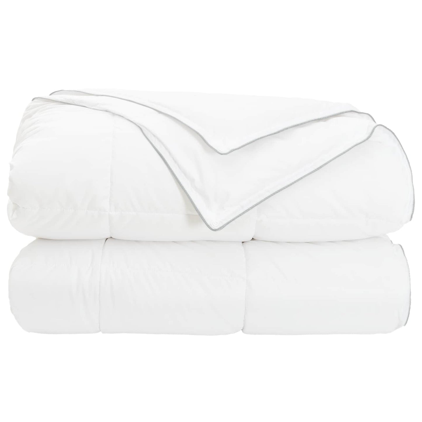 vidaXL Full Year Duvet White 135 x 220 cm Bamboo Fiber 4
