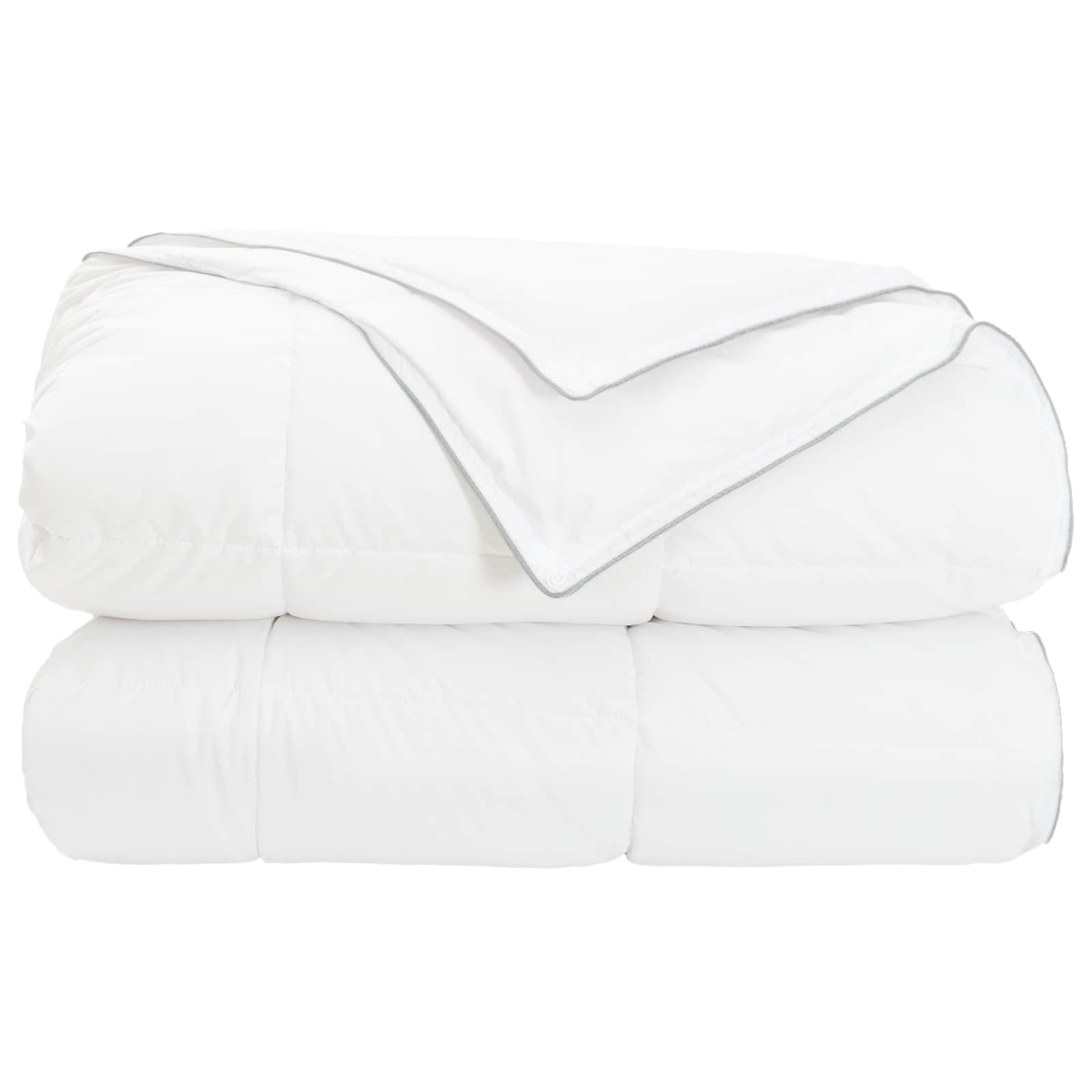 vidaXL Full Year Duvet White 140 x 220 cm Bamboo Fiber 4