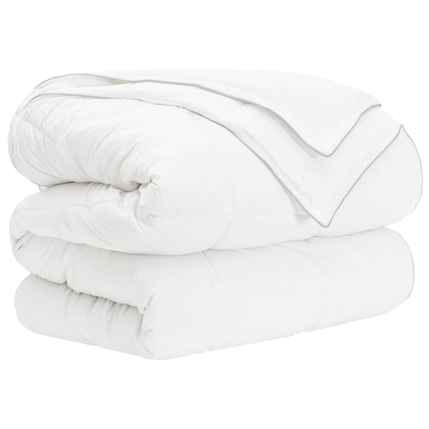 vidaXL Full Year Duvet White 155 x 220 cm Bamboo Fiber 1