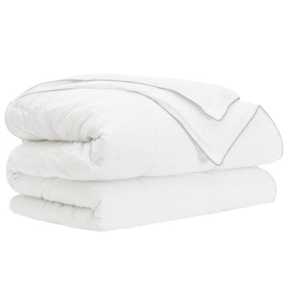 vidaXL Full Year Duvet White 200 x 220 cm Bamboo Fiber 1