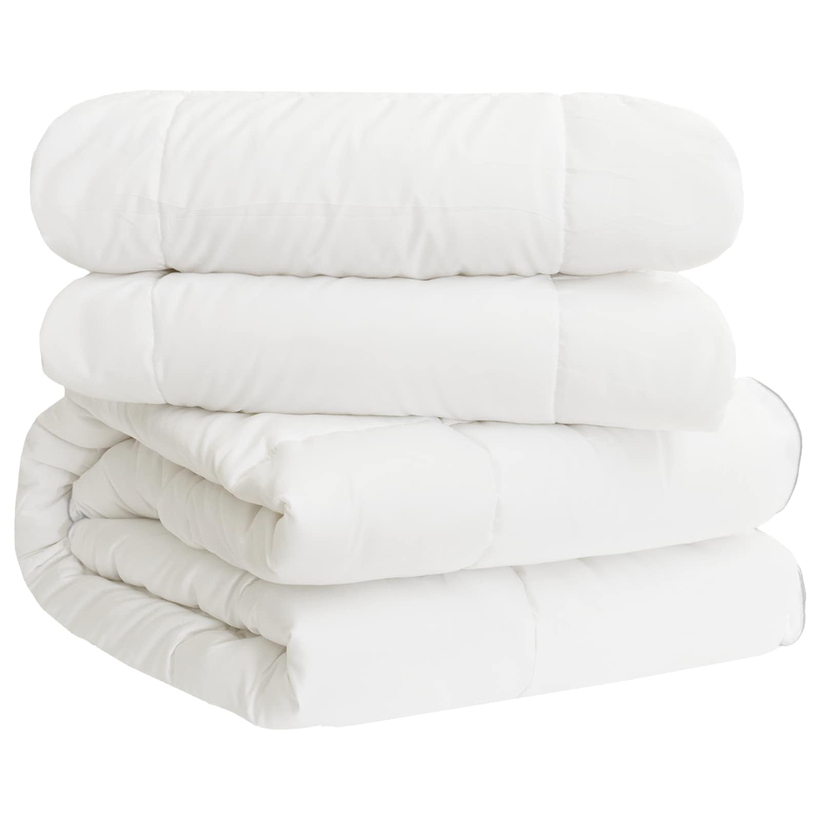 vidaXL Full Year Duvet White 200 x 220 cm Bamboo Fiber 2