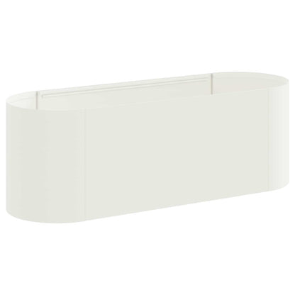 vidaXL Raised Garden Bed White 120 x 40x 40 cm 2
