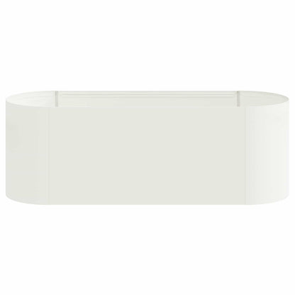 vidaXL Raised Garden Bed White 120 x 40x 40 cm 4