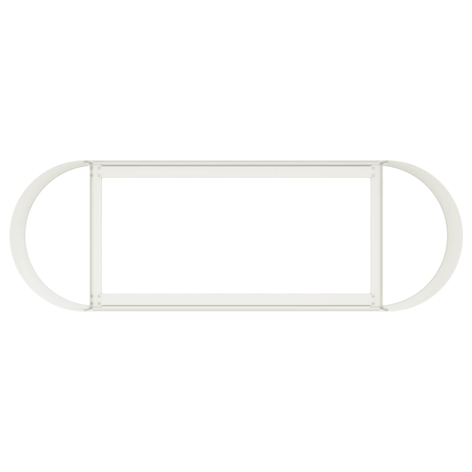 vidaXL Raised Garden Bed White 120 x 40x 40 cm 5