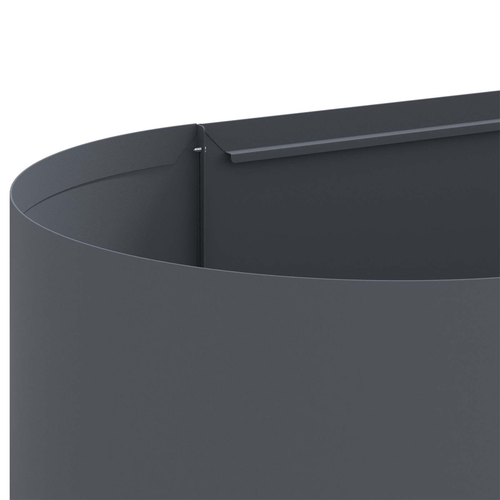vidaXL Raised Garden Bed Anthracite 120 x 40x 40 cm 6