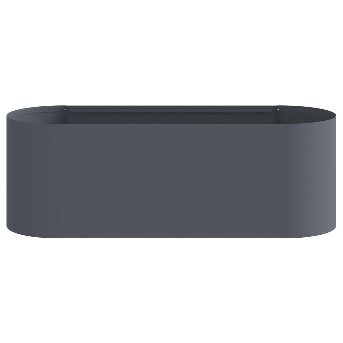 vidaXL Raised Garden Bed Anthracite 120 x 40x 40 cm 4