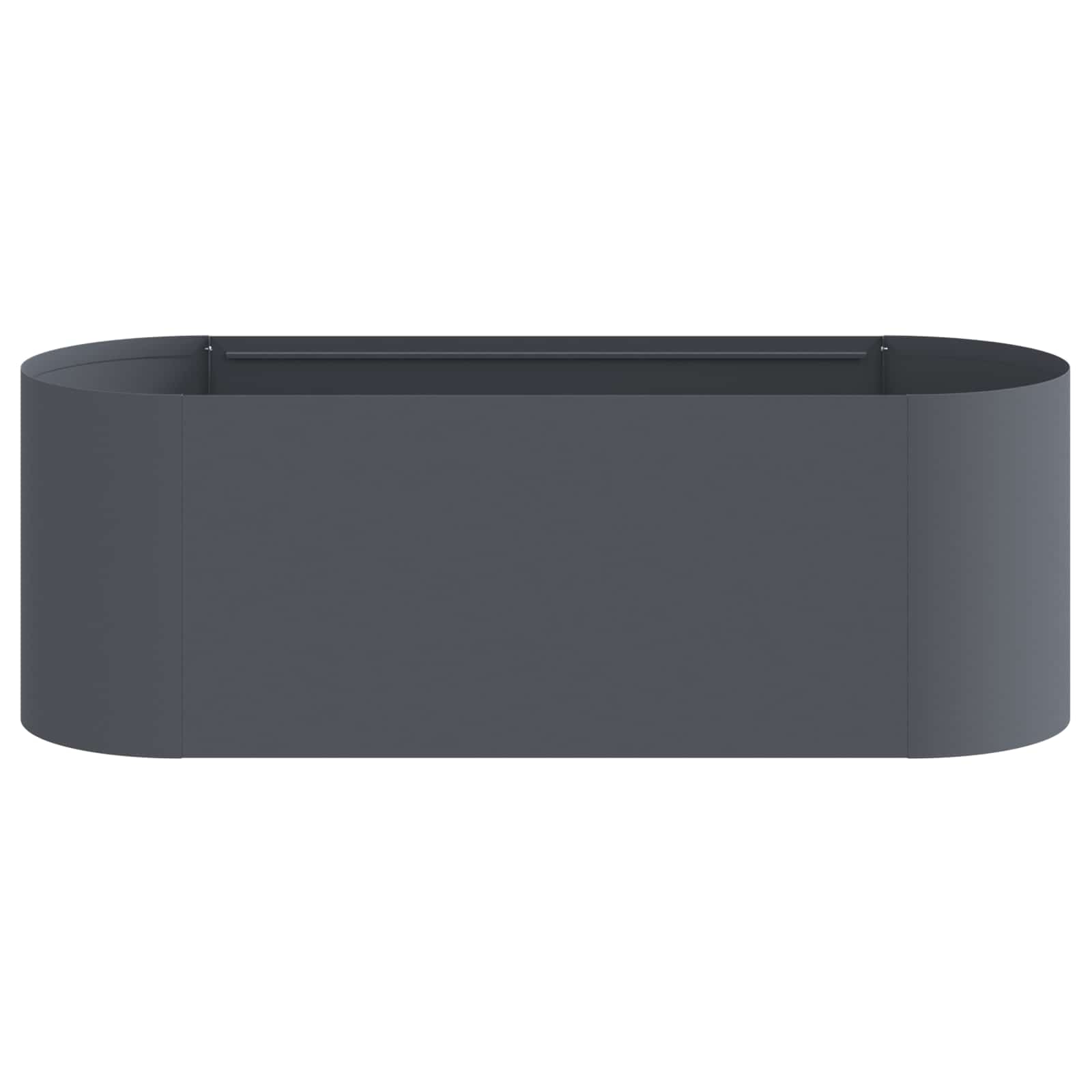 vidaXL Raised Garden Bed Anthracite 120 x 40x 40 cm 4