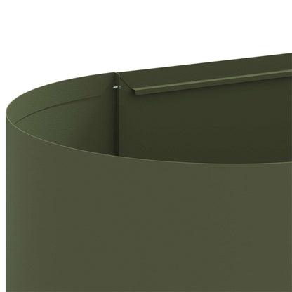 vidaXL Raised Garden Bed Olive Green 120 x 40x 40 cm 6