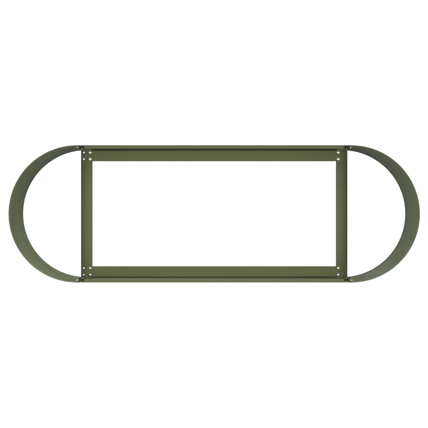vidaXL Raised Garden Bed Olive Green 120 x 40x 40 cm 5
