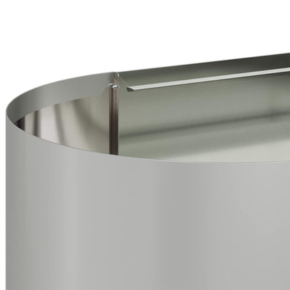 vidaXL Raised Garden Bed Galvanised Steel 120 x 40x 40 cm 6