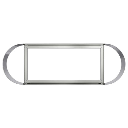 vidaXL Raised Garden Bed Galvanised Steel 120 x 40x 40 cm 5