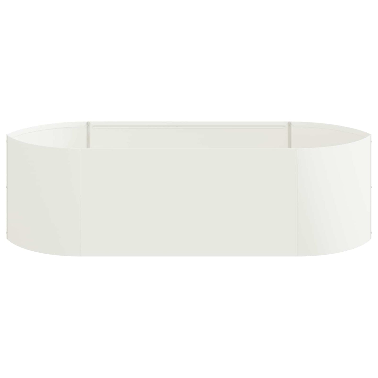 vidaXL Raised Garden Bed White 140 x 40x 40 cm Steel 4