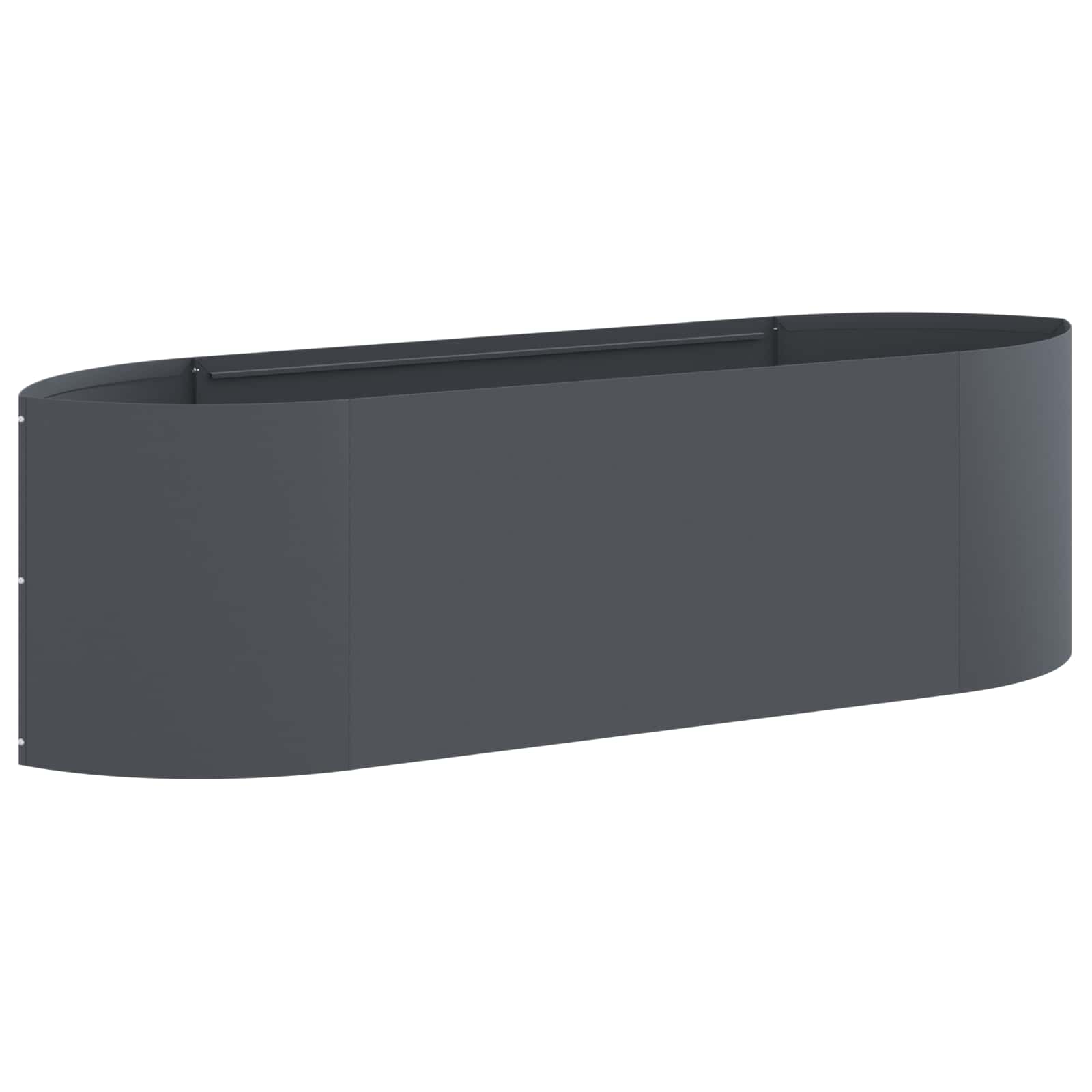 vidaXL Raised Garden Bed Anthracite 140 x 40x 40 cm Steel 2