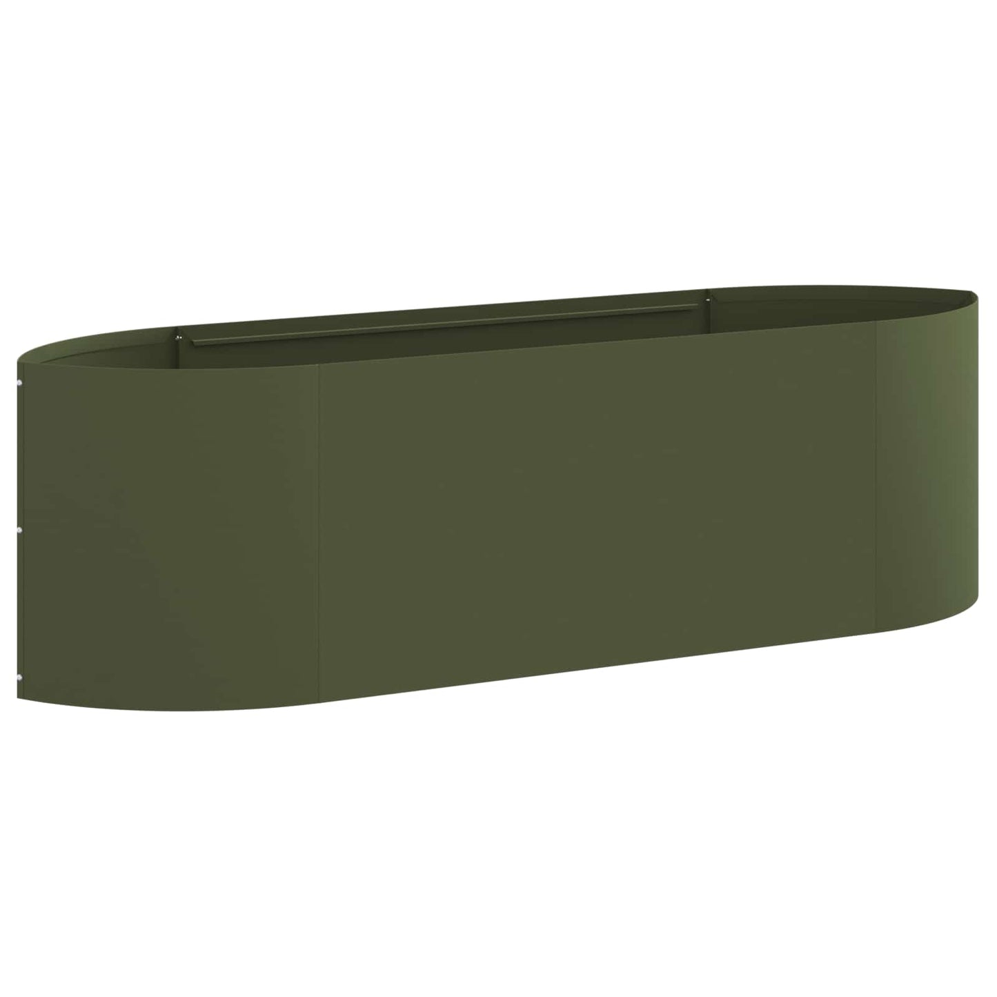 vidaXL Raised Garden Bed Olive Green 140 x 40x 40 cm Steel 2