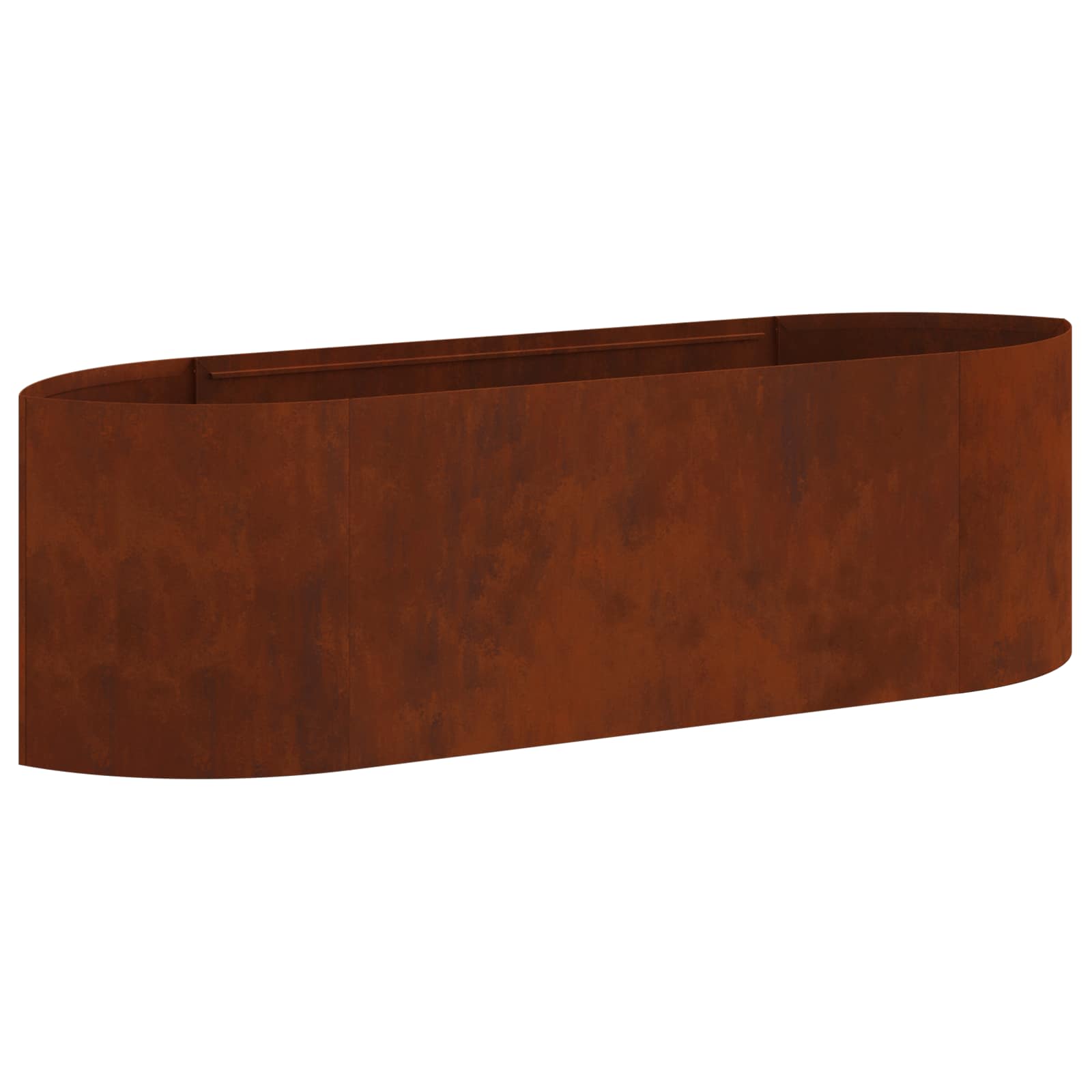 vidaXL Raised Garden Bed Weathering Steel 140 x 40x 40 cm Steel 2