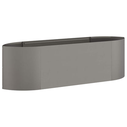 vidaXL Raised Garden Bed Weathering Steel 140 x 40x 40 cm Steel 4