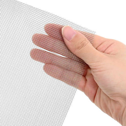 vidaXL Mesh Screen 60 x 2000 cm 20 Mesh Stainless Steel 201 Silver 4