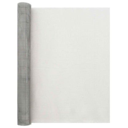 vidaXL Mesh Screen 60 x 2000 cm 20 Mesh Stainless Steel 201 Silver 1