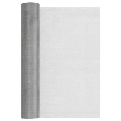 vidaXL Mesh Screen 40 x 2000 cm 30 Mesh Stainless Steel 201 Silver 1