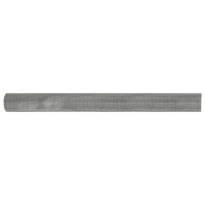 vidaXL Mesh Screen 80 x 1000 cm 30 Mesh Stainless Steel 201 Silver 2