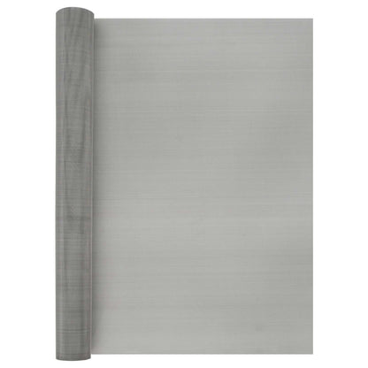 vidaXL Mesh Screen 60 x 2000 cm 60 Mesh Stainless Steel 201 Silver 1