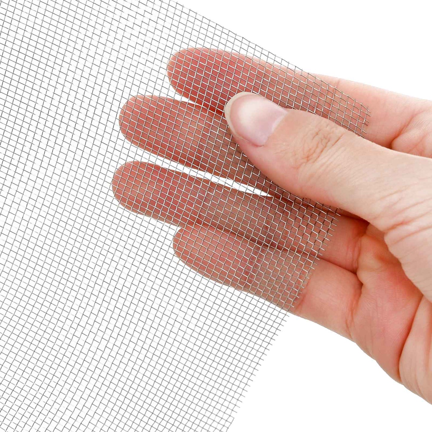 vidaXL Mesh Screen 100 x 500 cm 18 mesh Stainless Steel 304 Silver 4