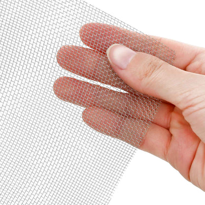 vidaXL Mesh Screen 100 x 500 cm 18 mesh Stainless Steel 304 Silver 4