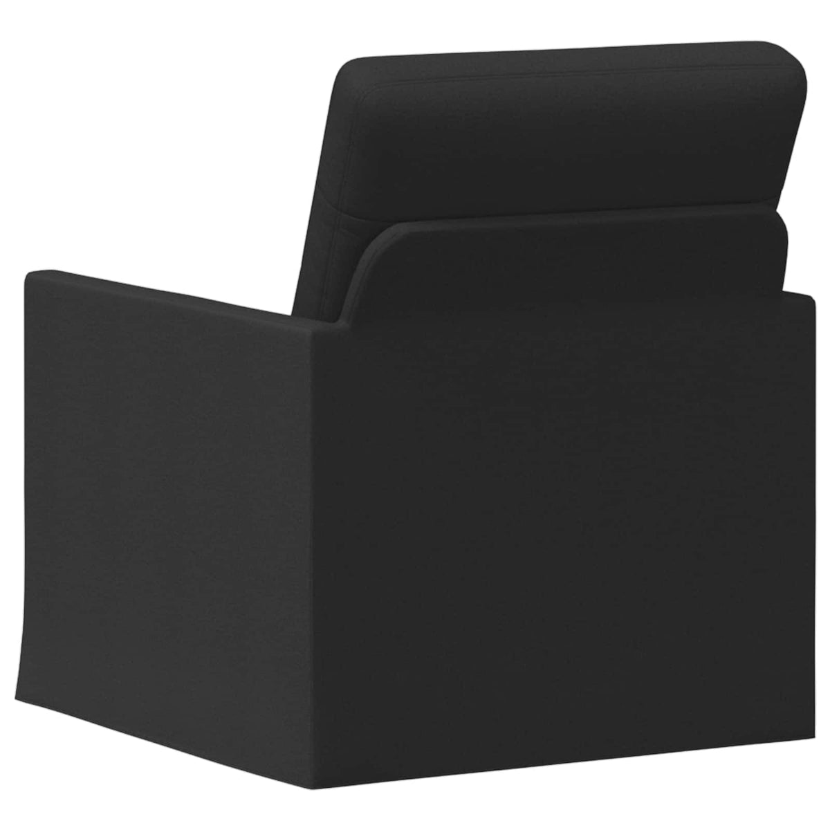 Armchair 70 x 81 x 82 cm Fabric 60 cm Black