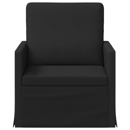 Armchair 70 x 81 x 82 cm Fabric 60 cm Black