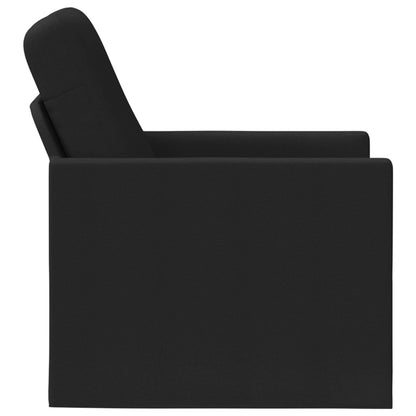 Armchair 70 x 81 x 82 cm Fabric 60 cm Black