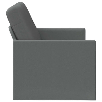 Seater Sofa Fabric Dark grey