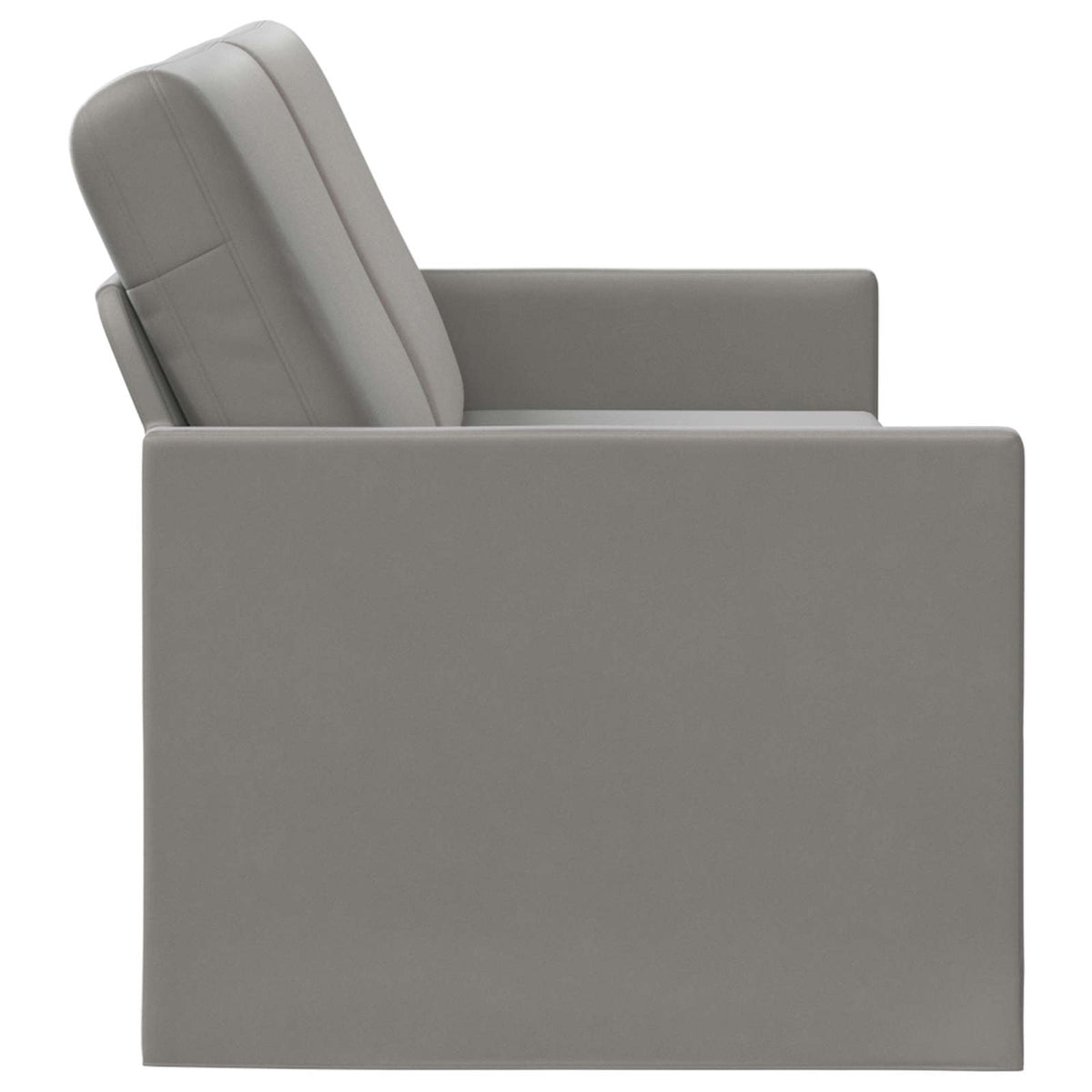 3 Seater Sofa 220 x 81 x 82 cm Velvet 210 cm Light grey