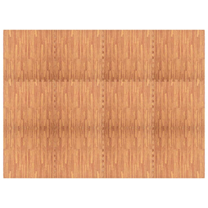 vidaXL Pool Ground Mat 12 pcs Wood 4.32 ㎡ EVA Foam 4