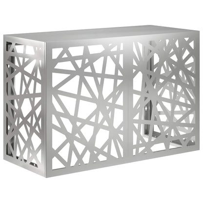 Air Conditioner Cover 90 x 40 x 60 cm Steel Geometric mesh Pattern Galvanised steel