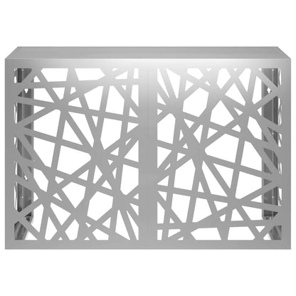 Air Conditioner Cover 90 x 40 x 60 cm Steel Geometric mesh Pattern Galvanised steel